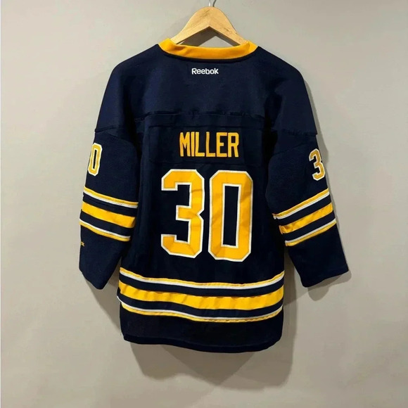 Ryan Miller Buffalo Sabres Vintage NHL Hockey Jersey - Picture 2 of 14